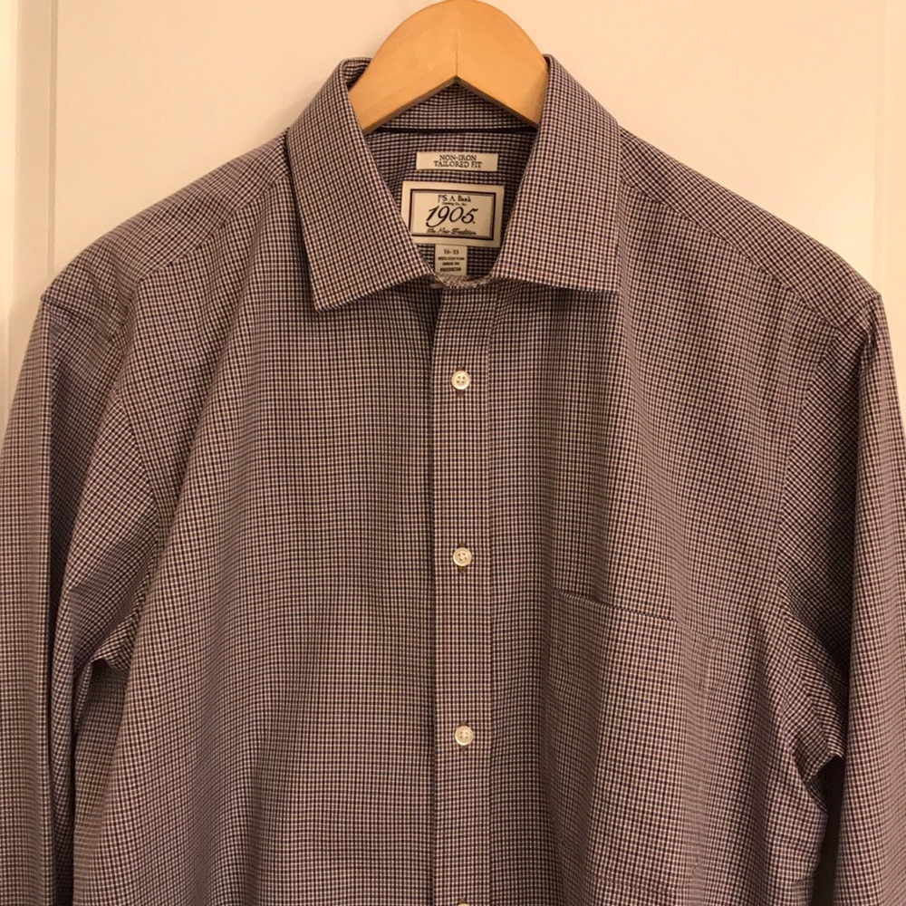 Jos. A. Bank. Non-Iron Tailored Fit dress shirt